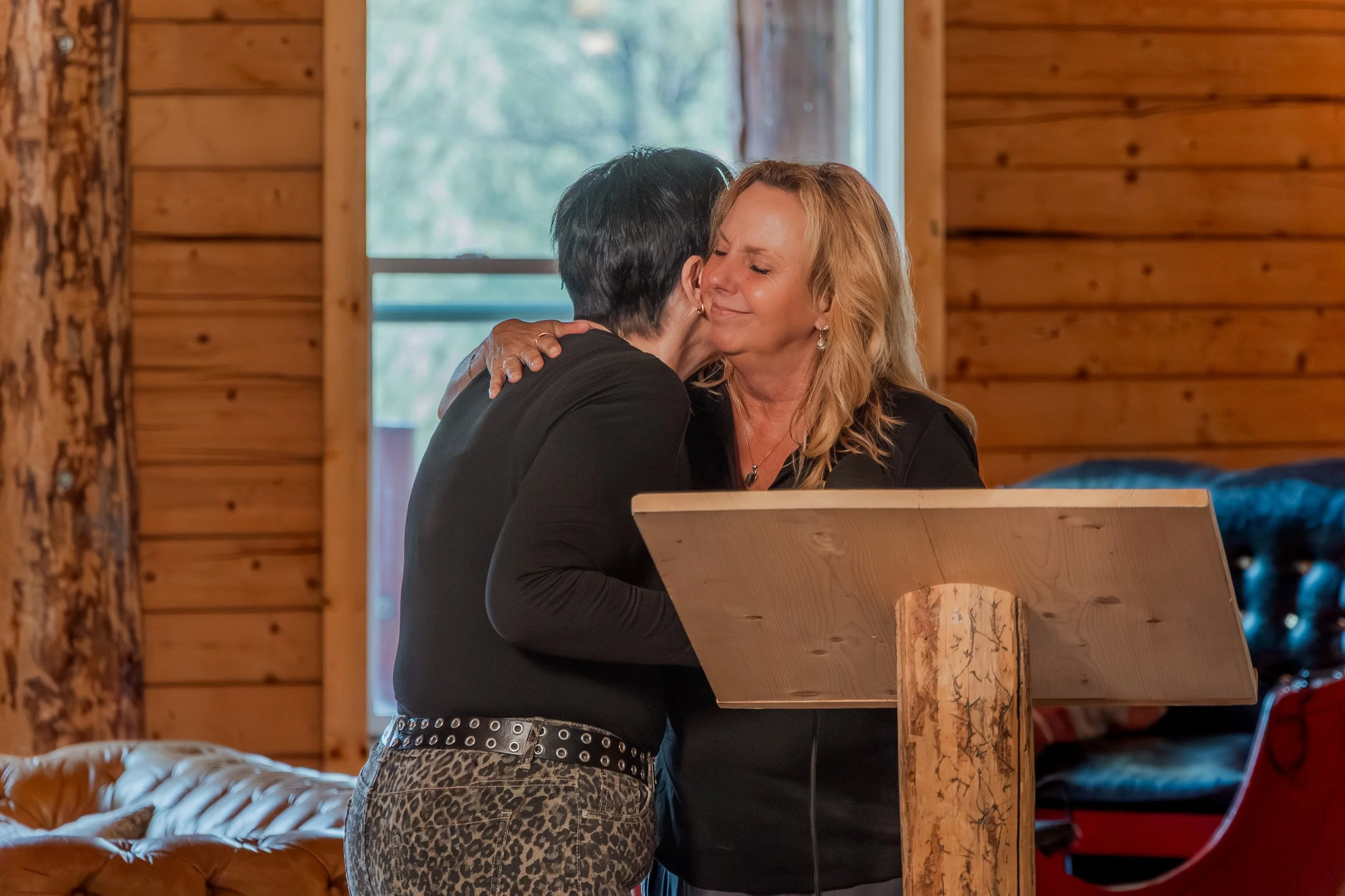 L-R Jill Mondragran - family recipient - Heather Heather Ehle Ray, Founder & Executive Director, Project Sanctuary - Project Sanctuary.jpg