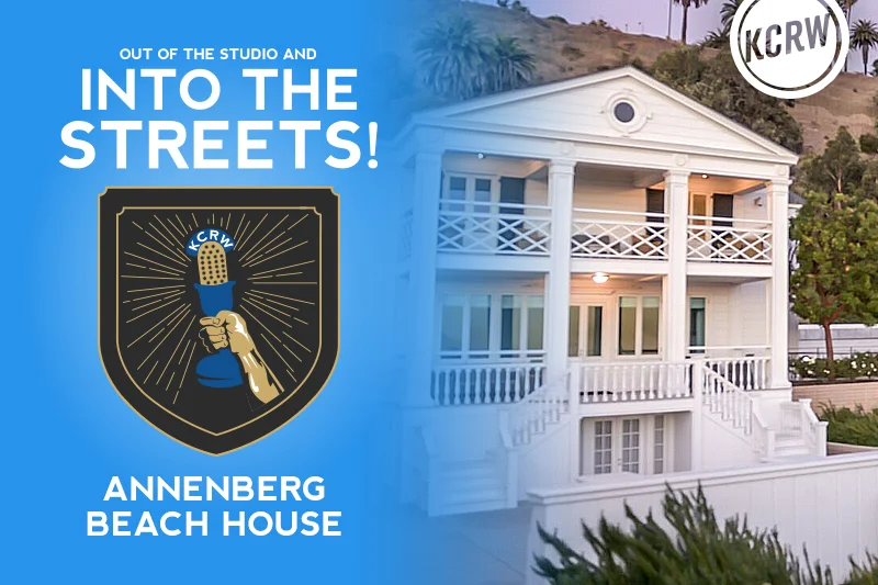 Anne Litt Live Broadcast at Annenberg Beach House