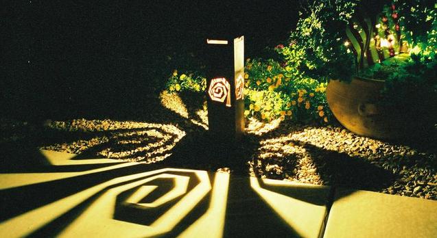 Metal Art Light Display