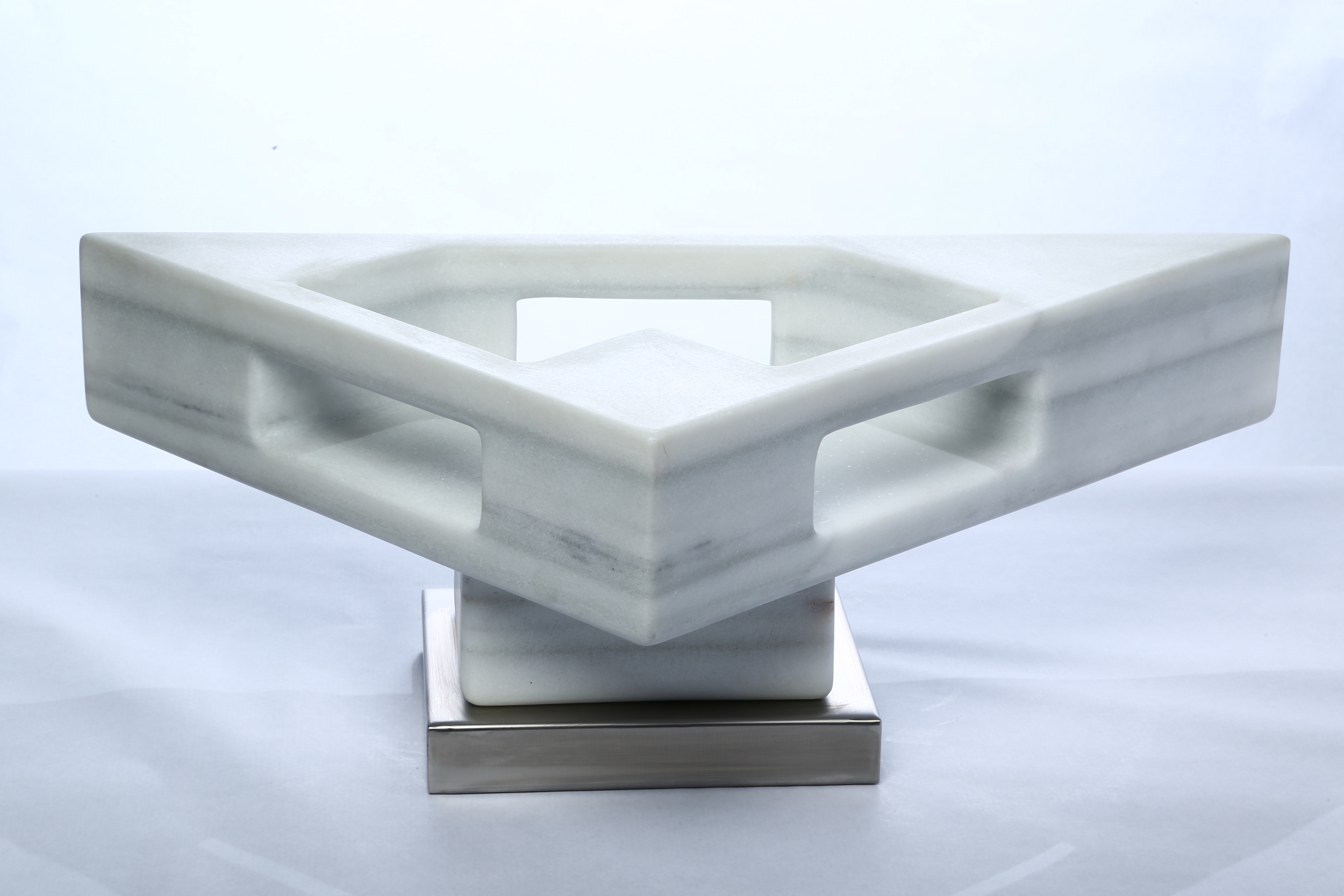    Space Equilibrium VI    Macael Marble  9¼” x 12½” x 27” 