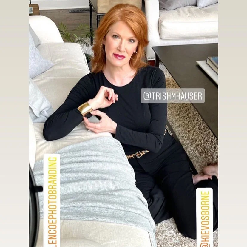 Great shoot today with @blencoephotobranding  Ashley Blencoe, #hmu by me on gorgeous @trishhauser #makeupartist #photoshoot #branding #atlanta 
.
.
#dior radiant glow found .
#loraccosmetics eye.
#inglot primer .
#fentybeauty cream blush .
#chanel re