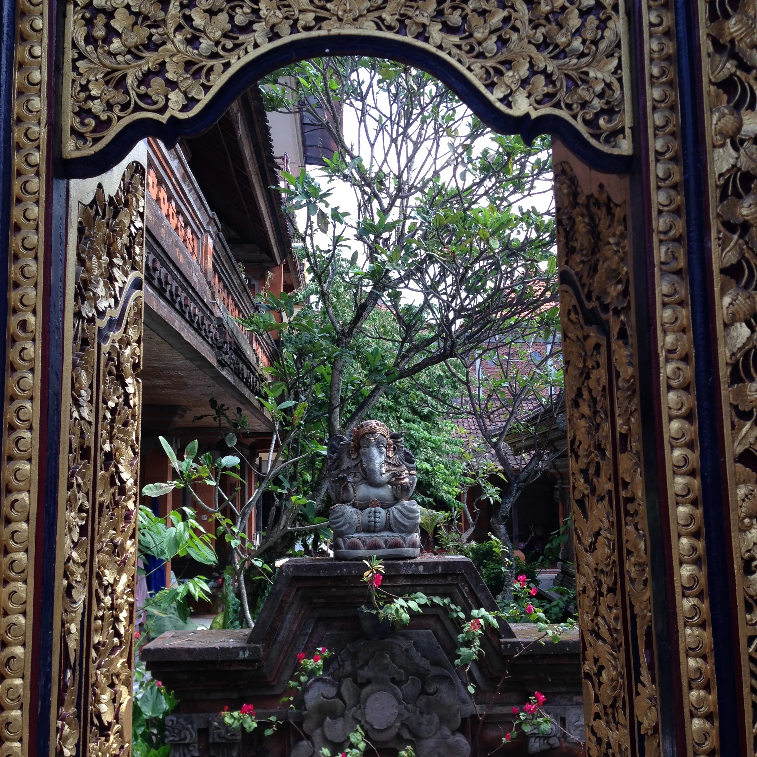 Spiritual city: there are lots of tiny temples hiding all over Ubud