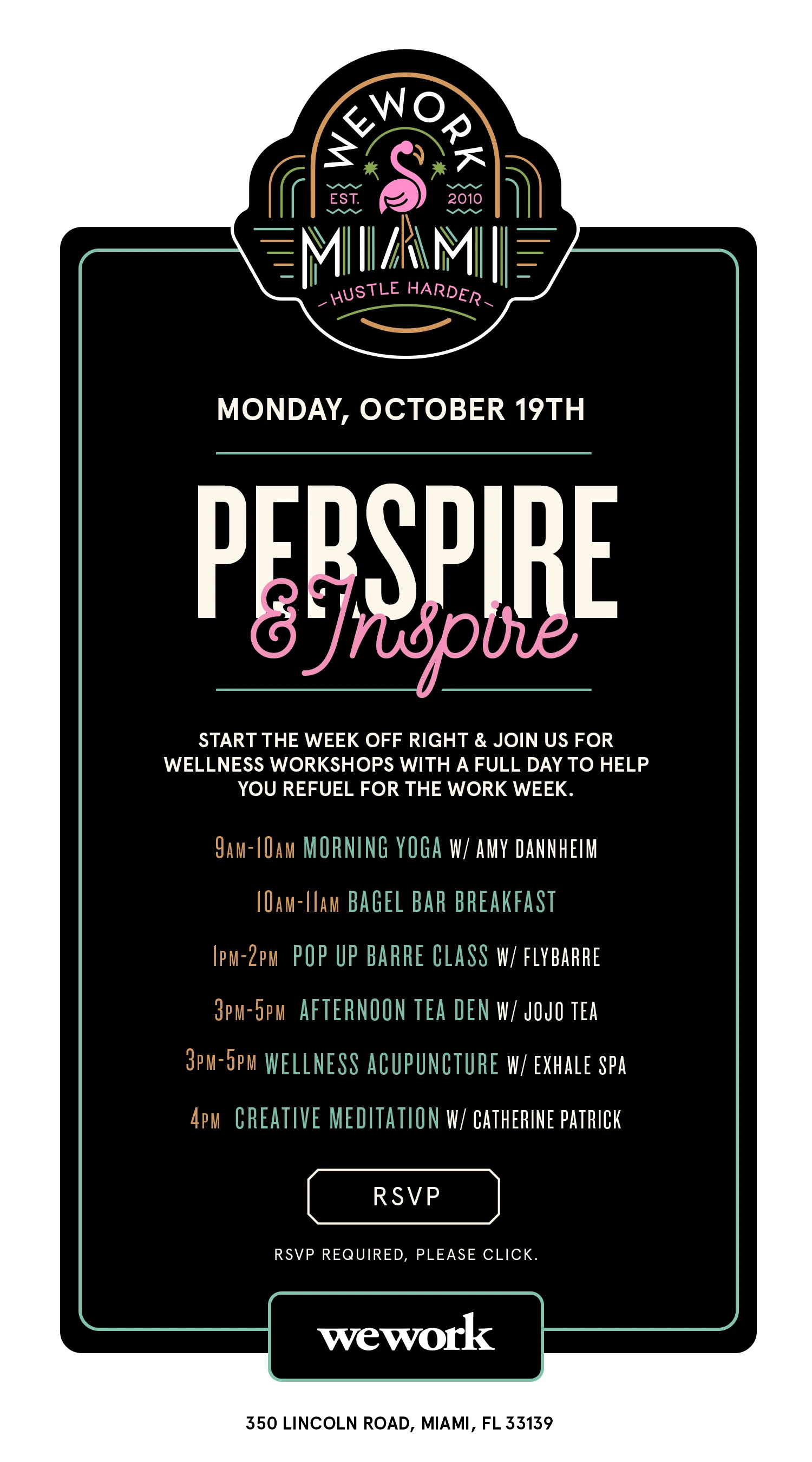 Perspire and Inspire