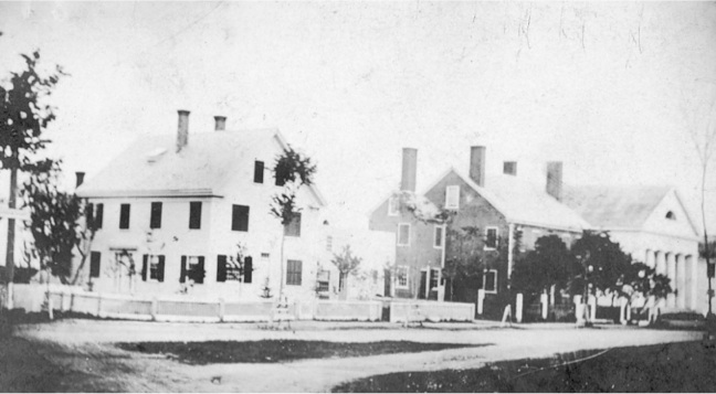 The earliest extant photograph of this location is also one of the earliest photographs taken in Wakefield.