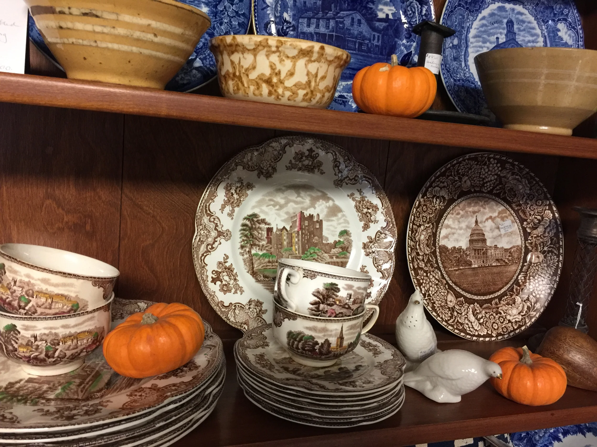 Antique Johnson Brothers China, $100