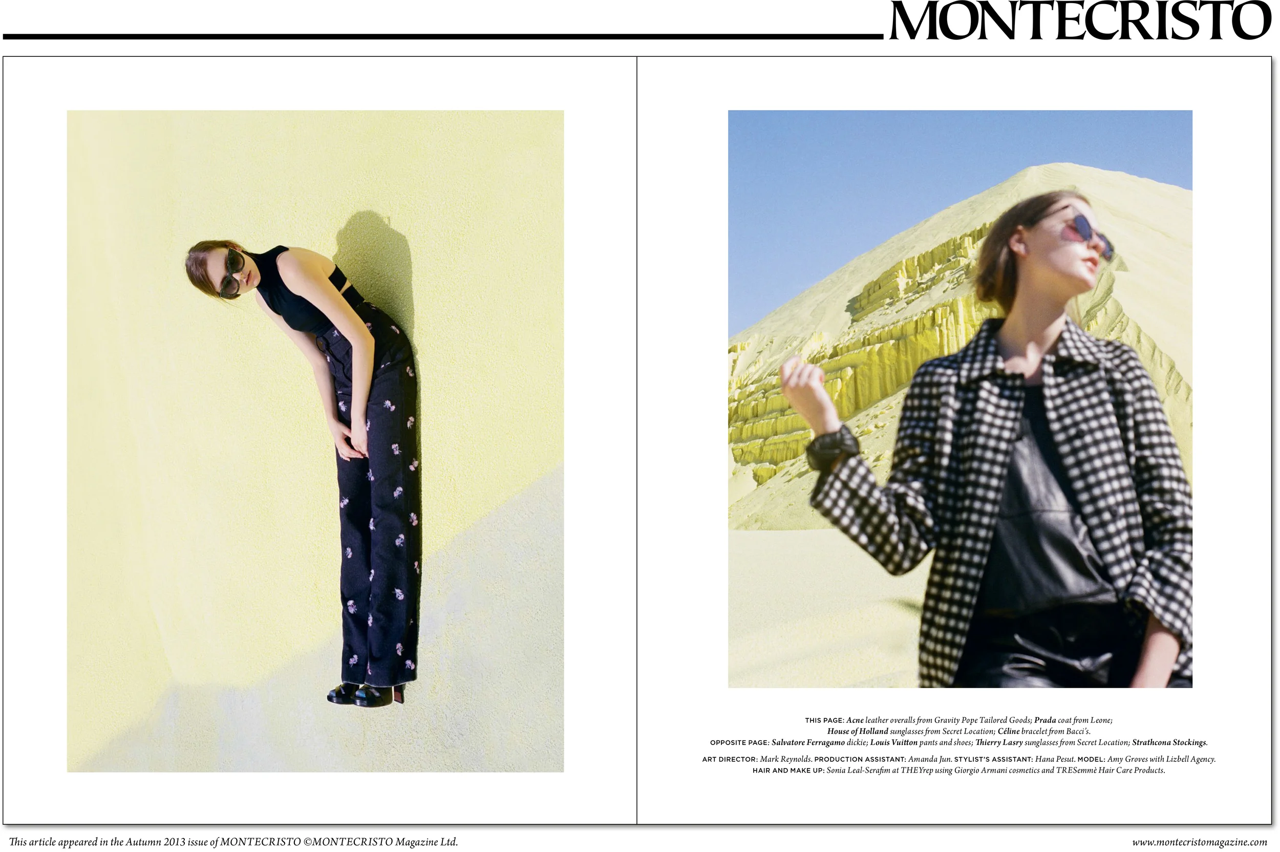 Vancouver-based Makeup and Hairstylist Sonia Leal-Serafim for Montecristo Magazine "Elements" Editorial. www.soniamakeupandhair.com