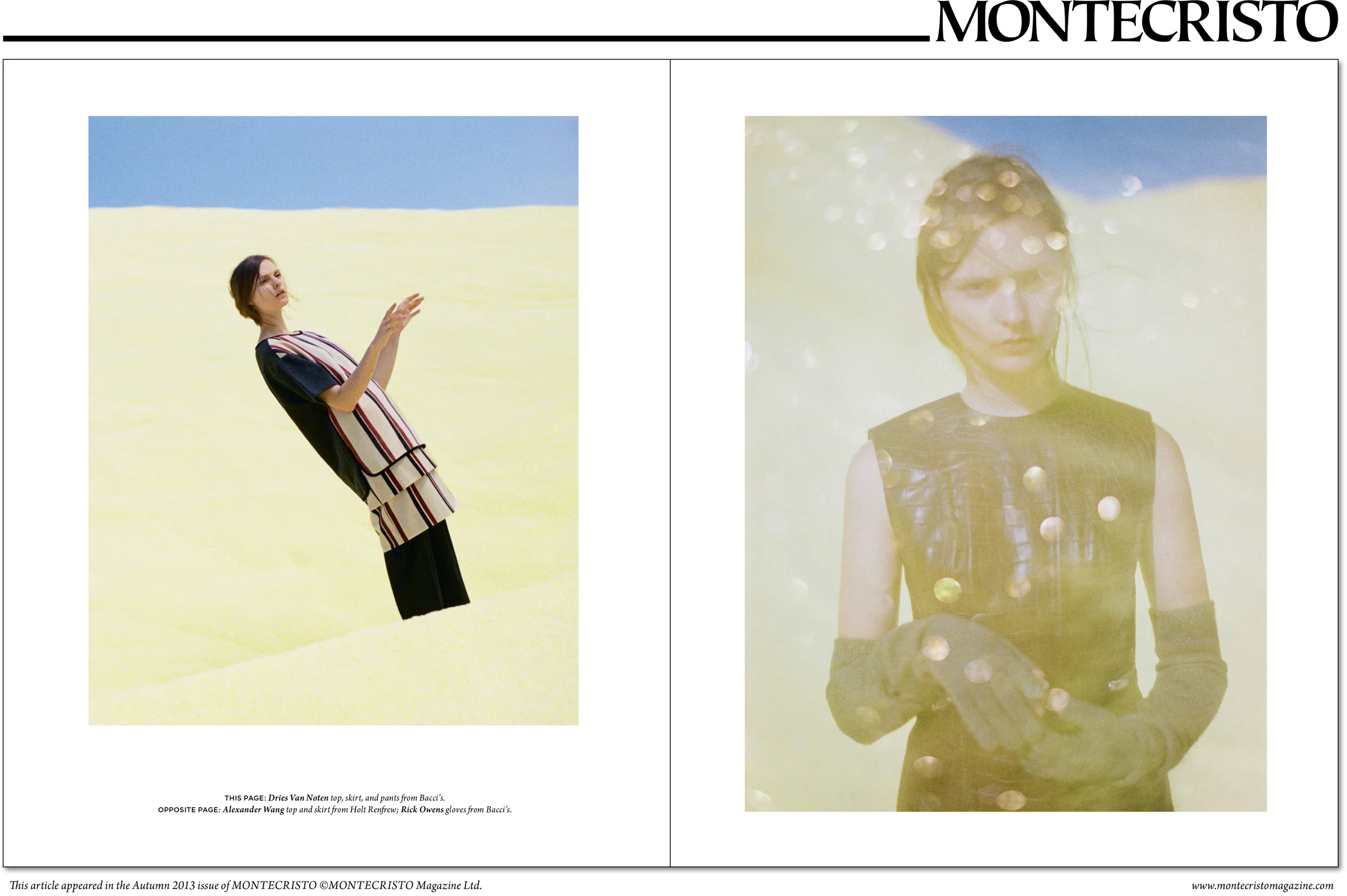 Vancouver-based Makeup and Hairstylist Sonia Leal-Serafim for Montecristo Magazine "Elements" Editorial. www.soniamakeupandhair.com