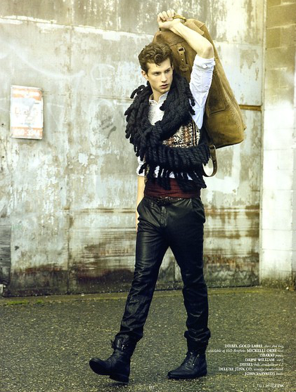 Vancouver-based Men's Groomer Sonia Leal-Serafim for NUVO Magazine "L'Uomo" Editorial. www.soniamakeupandhair.com