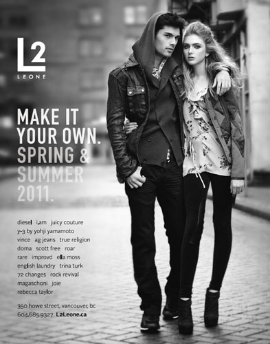 Vancouver-based Makeup and Hairstylist Sonia Leal-Serafim for Leone. www.soniamakeupandhair.com