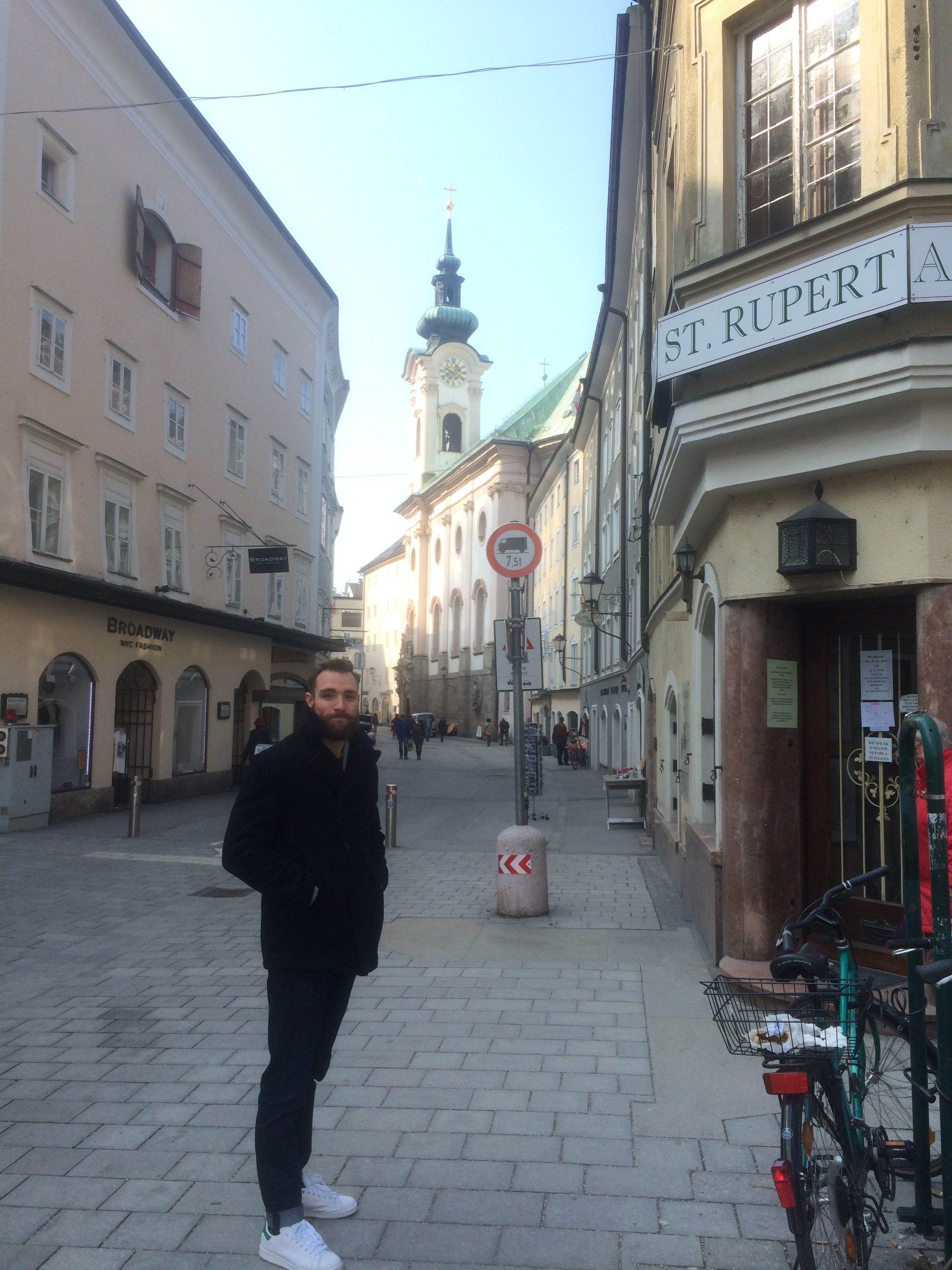 The streets of salzburg