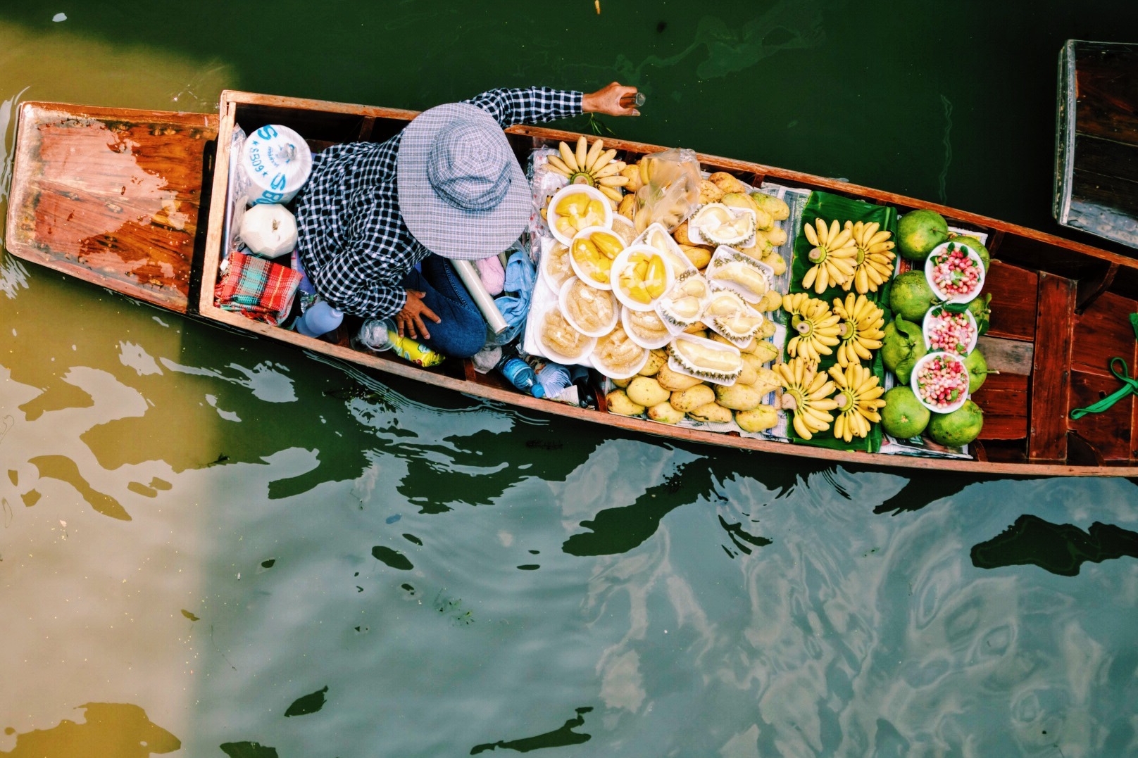 The Damnoen Saduak Floating Market 