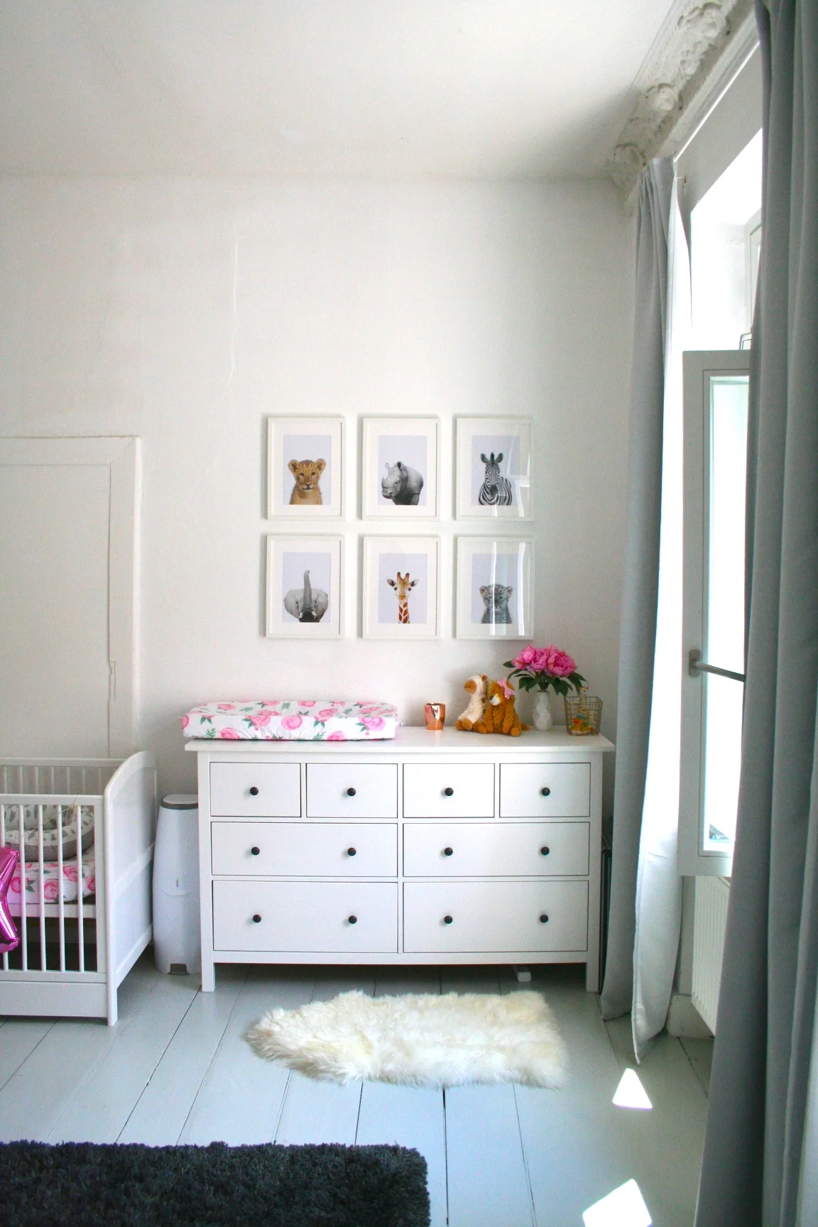 Baby Girl Newby's Nursery