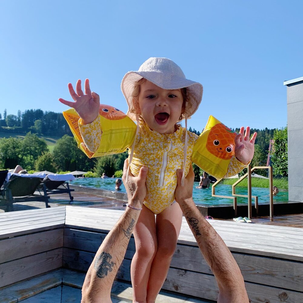 Later Allg&auml;u, Germany 🇩🇪 -&gt; home to Nuremberg!

Almost a week late with the last flying Charlotte post from our vacation! Oops! 

#flyingcharlotte #allg&auml;u #travelingwithatoddler