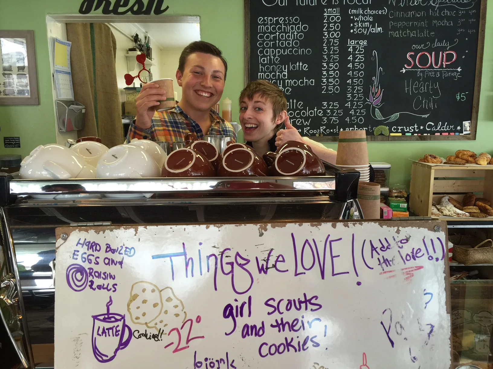 Laura and Will makin coffee.jpg