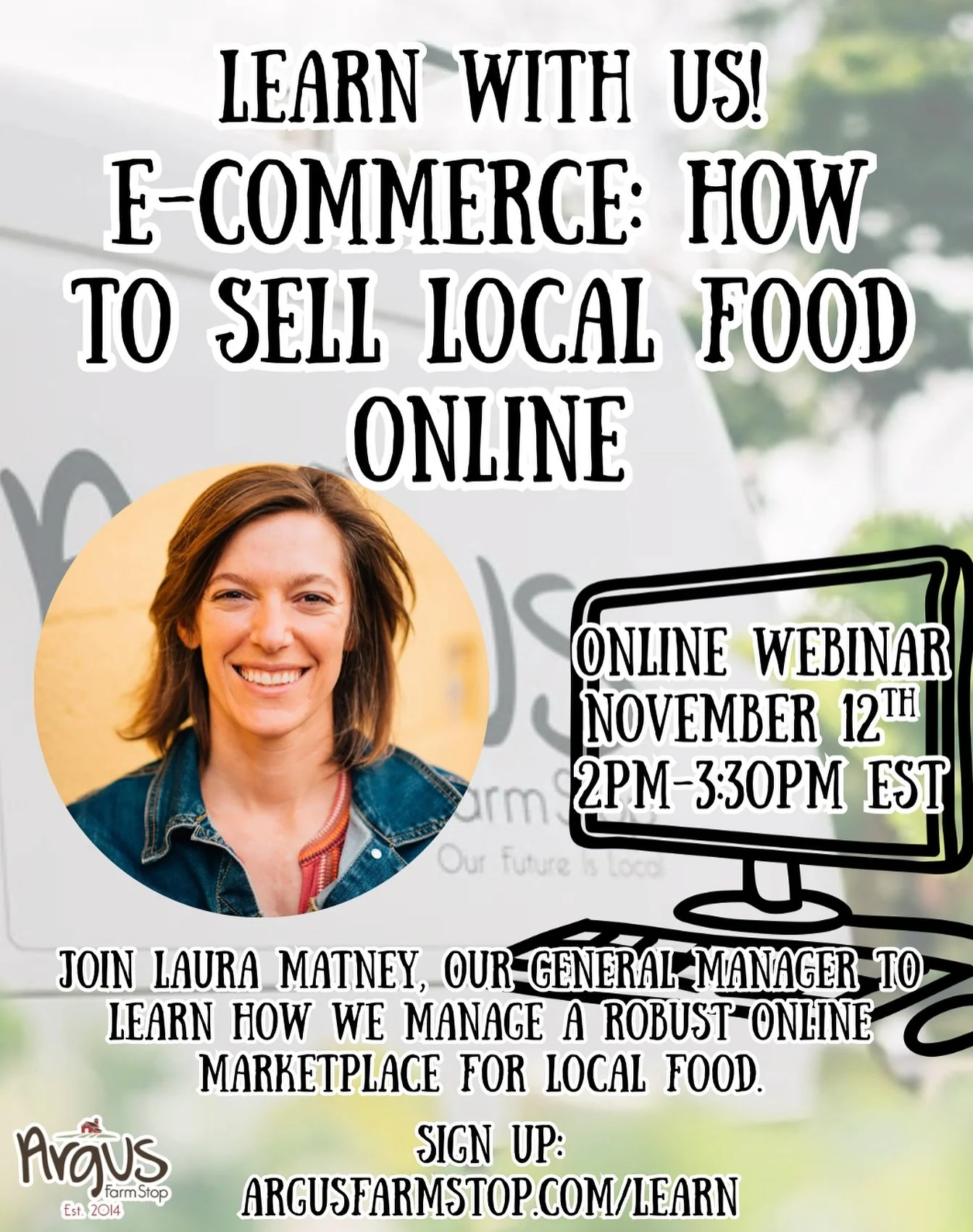 π£ Join us for a 1.5-hour online workshop with our General Manager Laura Matney and discover what it takes to run a thriving local food marketplace! πΎ
From online groceries and produce boxes to subscriptions and seasonal events, learn how we manage