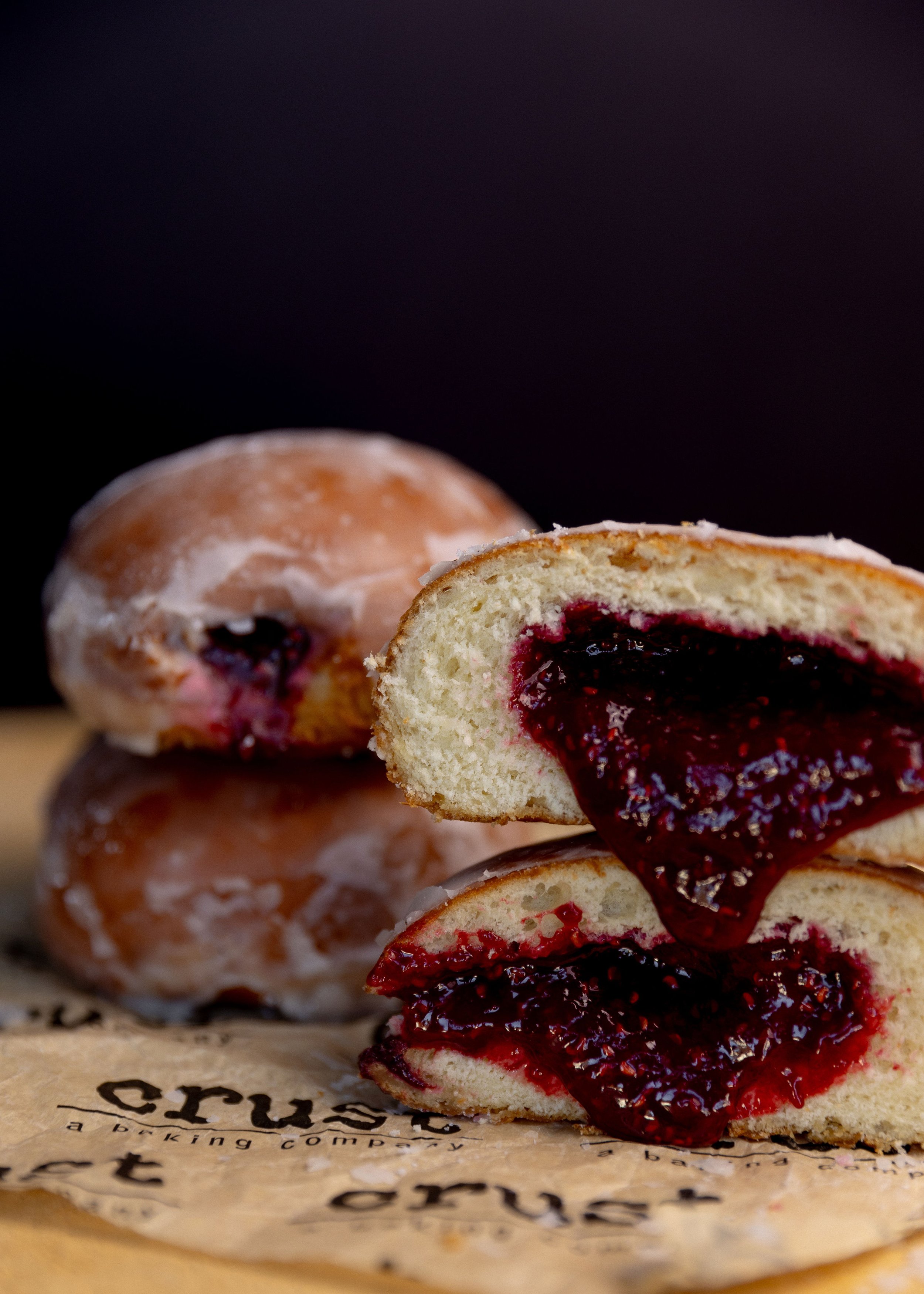 Pączki from Crust Bakery