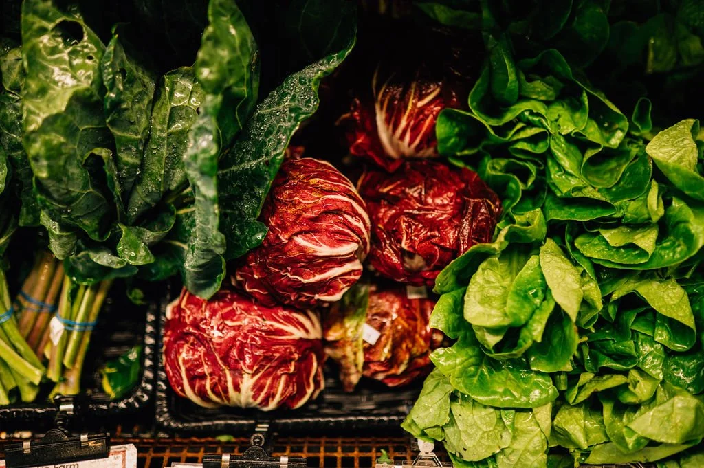 Beautiful Radicchio, Lettuce, And Collards At Argus Farm Stop