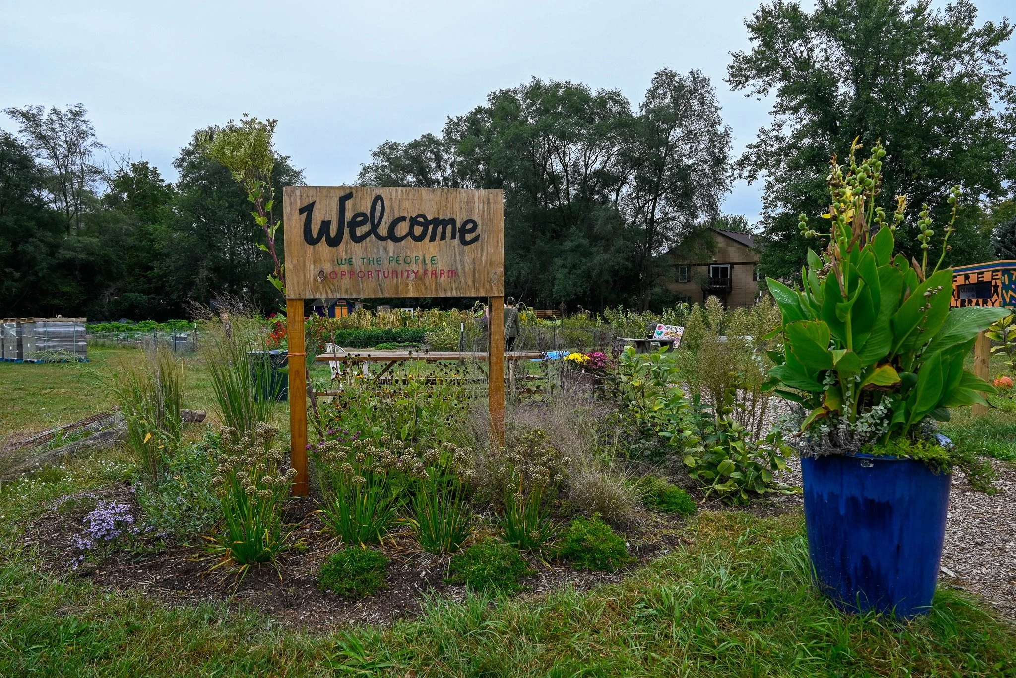 The entrance to WTPOF