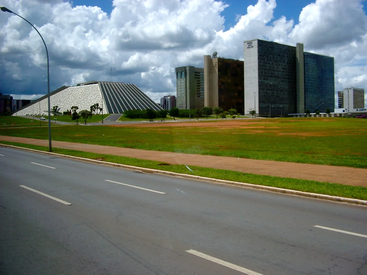 Government buildings in Brasilia