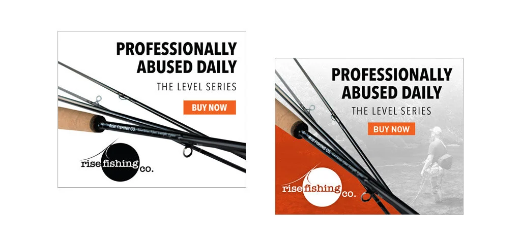 Rise Fishing Static Ads