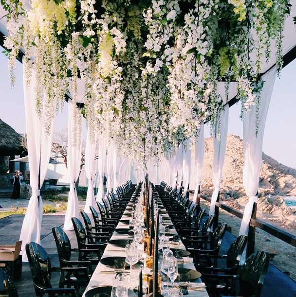 Ceiling of Flowers at Cabo San Lucas