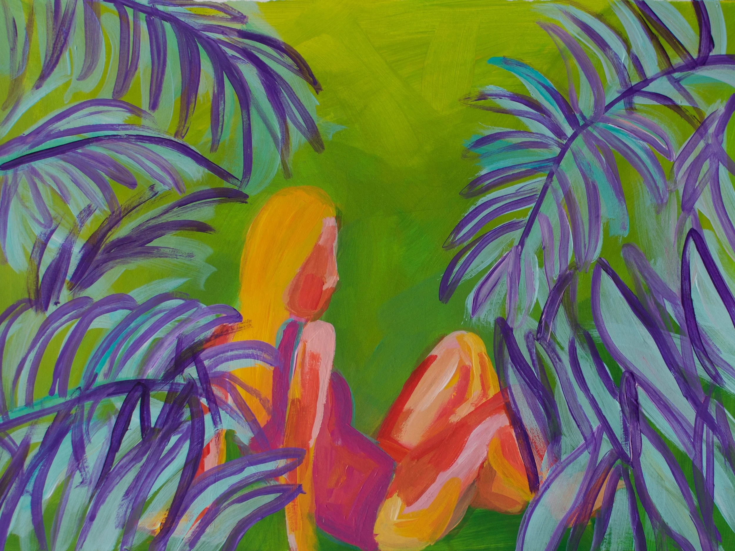 Lady and Ferns