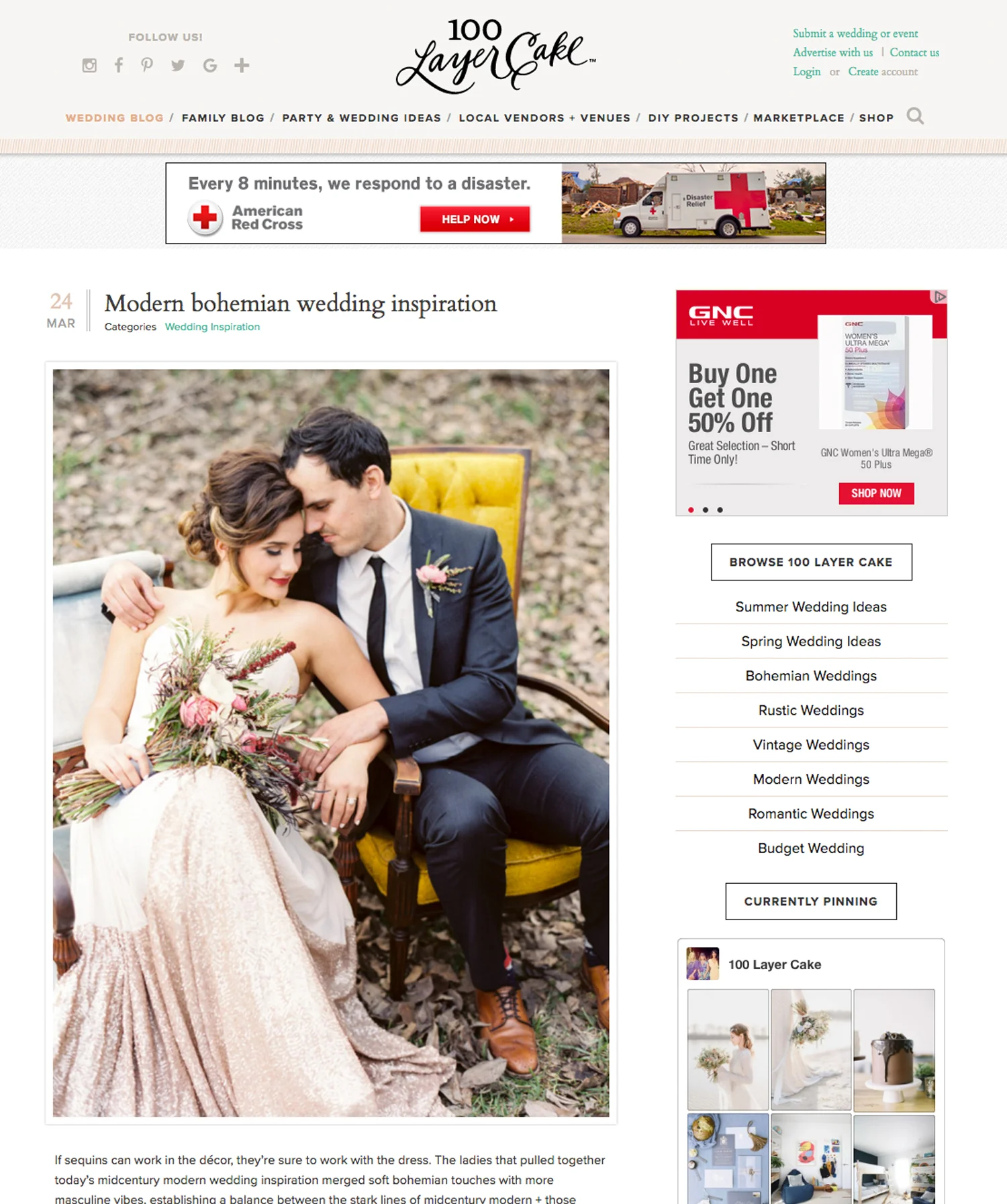 100 Layer Cake | Featured Editorial