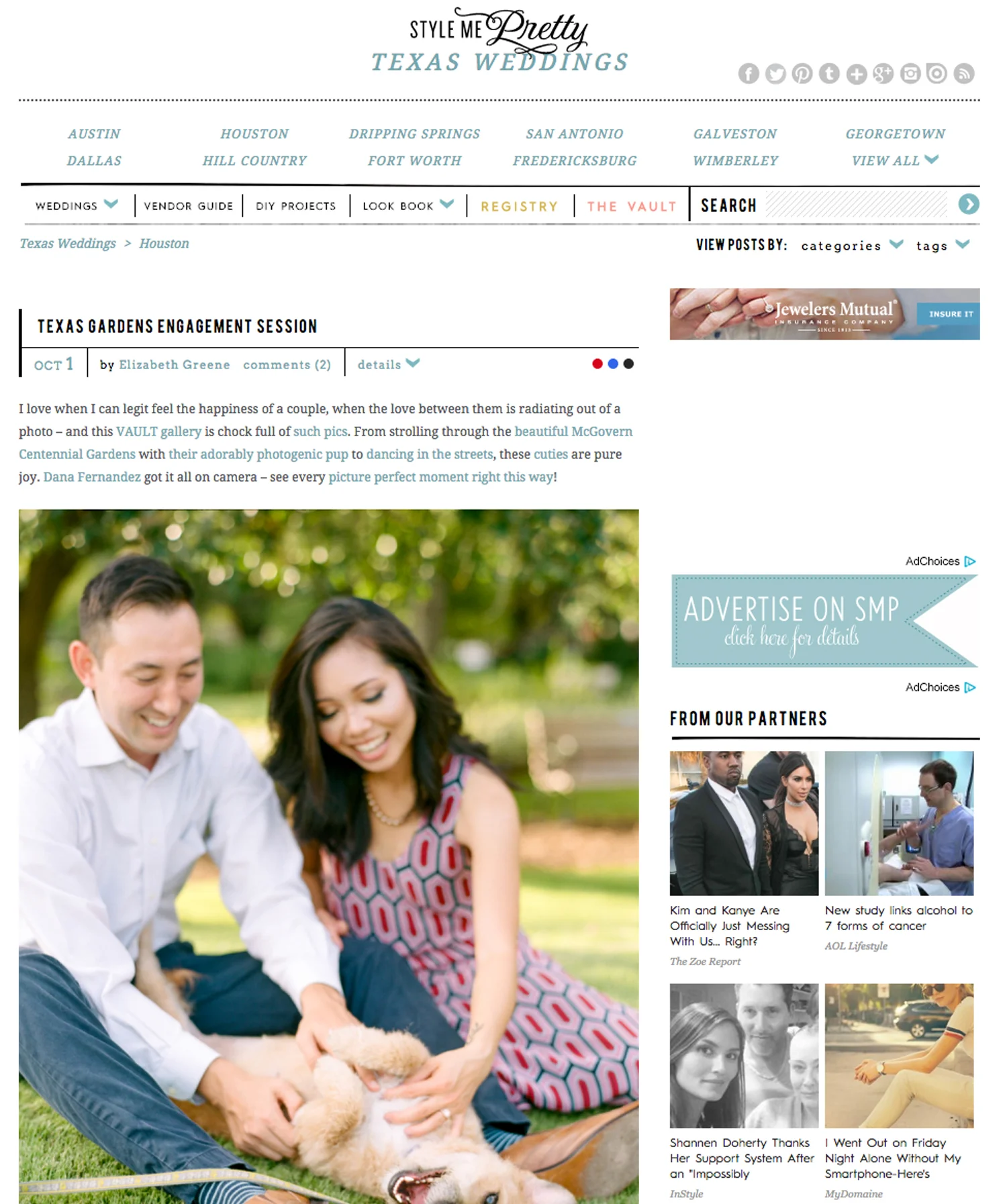 Style Me Pretty | Andrew & Esther