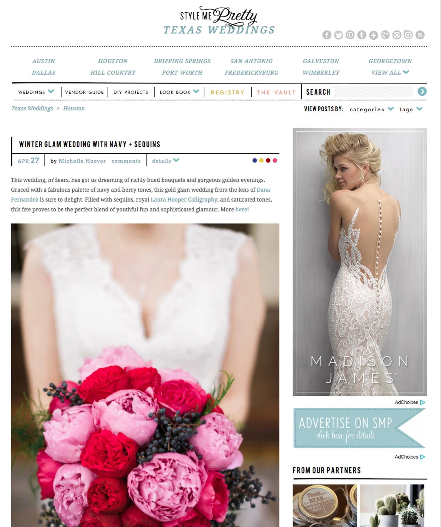 Style Me Pretty | Allie & Rick