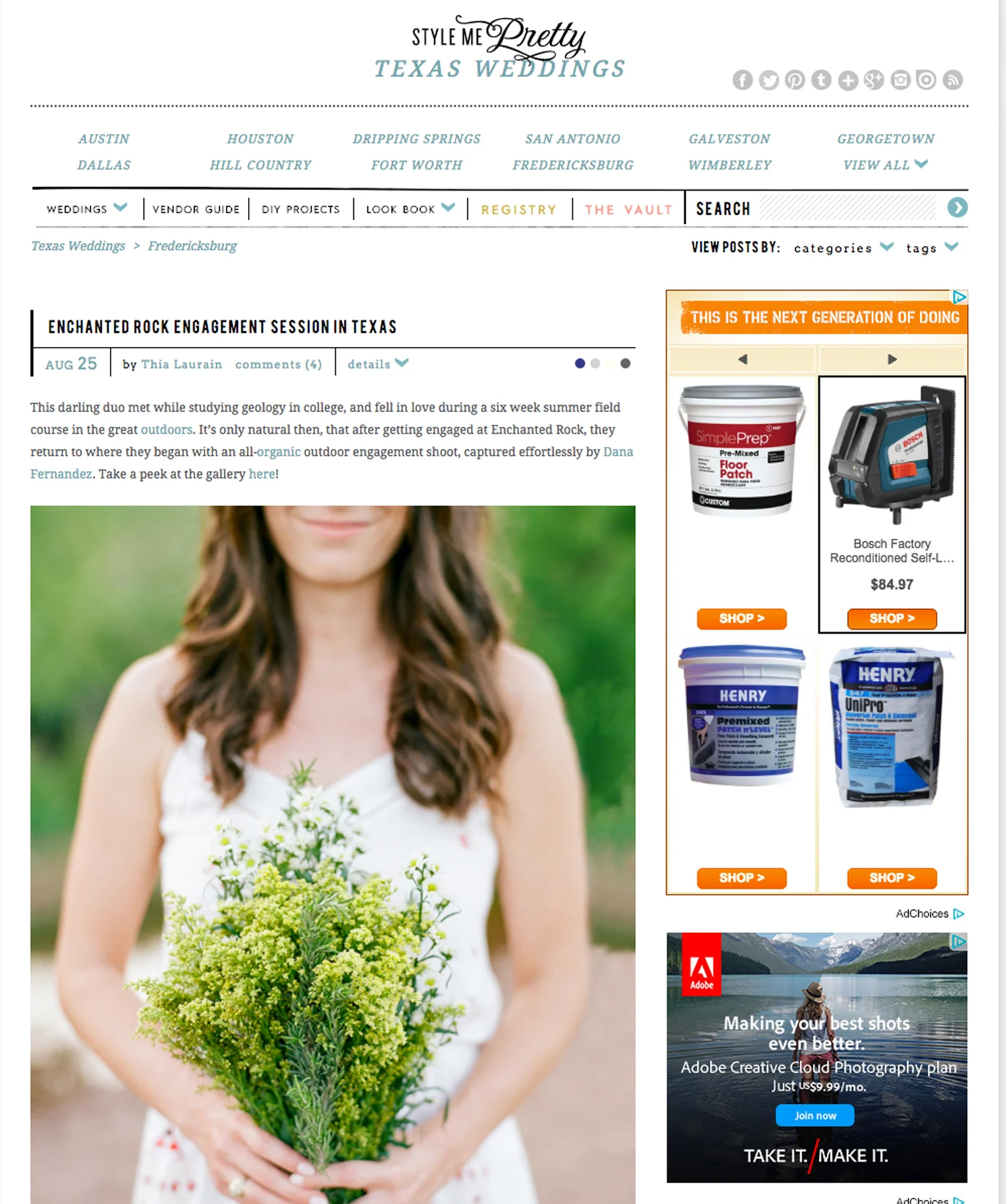 Style Me Pretty | Engagements