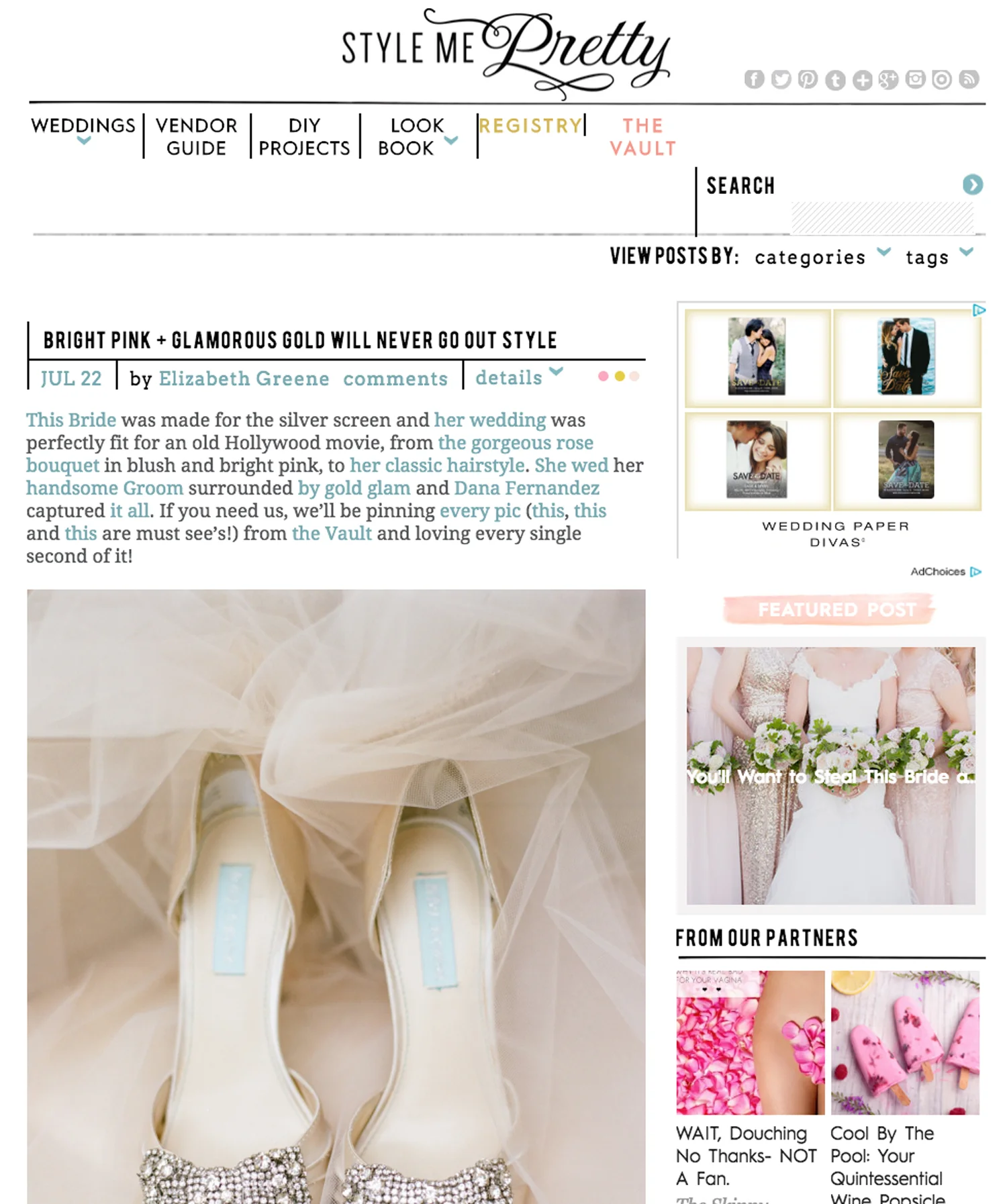 Style Me Pretty | Kaci & Brett