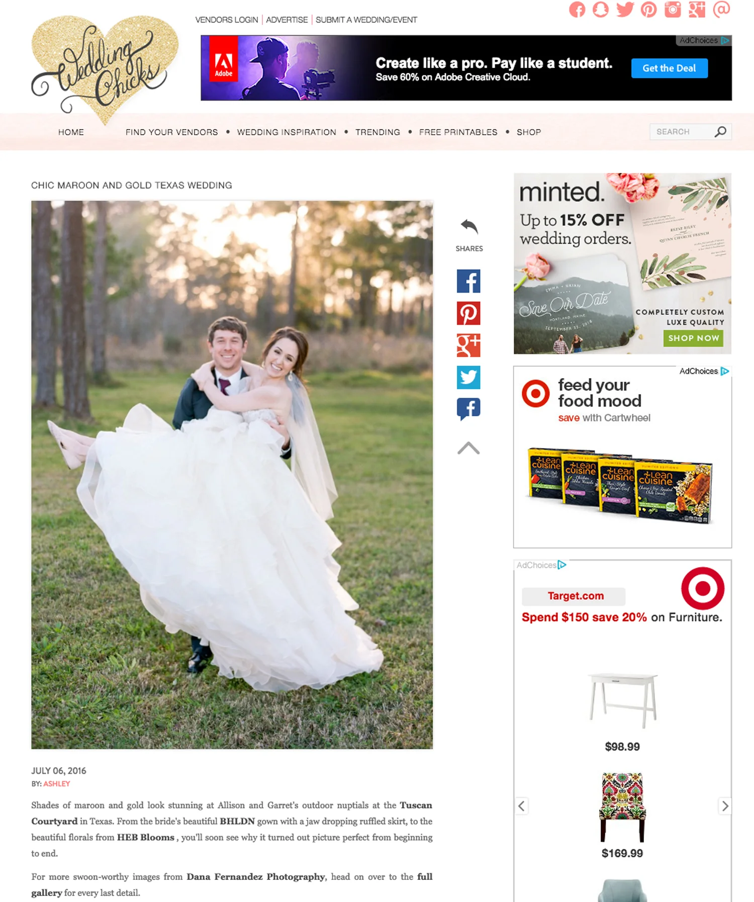 Wedding Chicks | Allison & Garrett