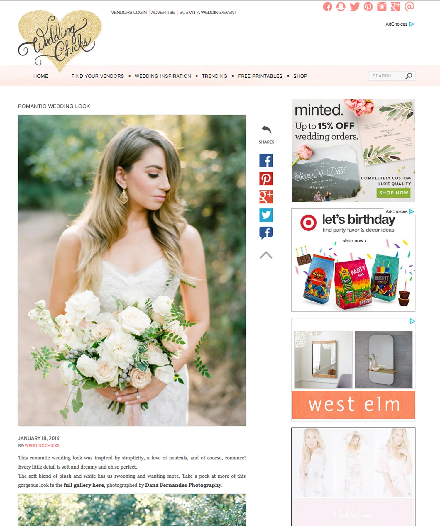 Wedding Chicks | Featured Editorial