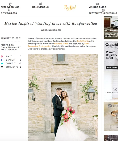 Ruffled Blog | Featured Editorial