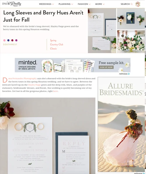 Style Me Pretty | Elizabeth & Kyle