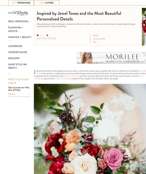 Style Me Pretty | Betsy & Joel