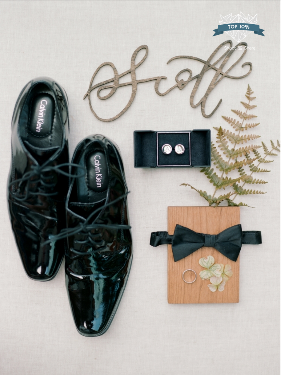 AWARD: TOP 10% (Out of 16.7k entries) | Design: ReVisionist, Florals: Mibellarosa, Styling: Dana Fernandez Photography, Wood Name: Nib & Pixel with Post Studios