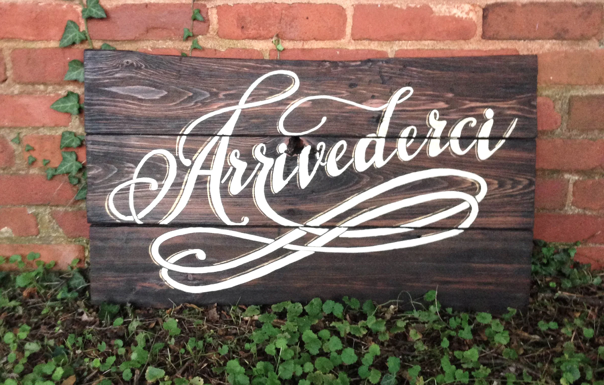 Wedding Going Away Sign