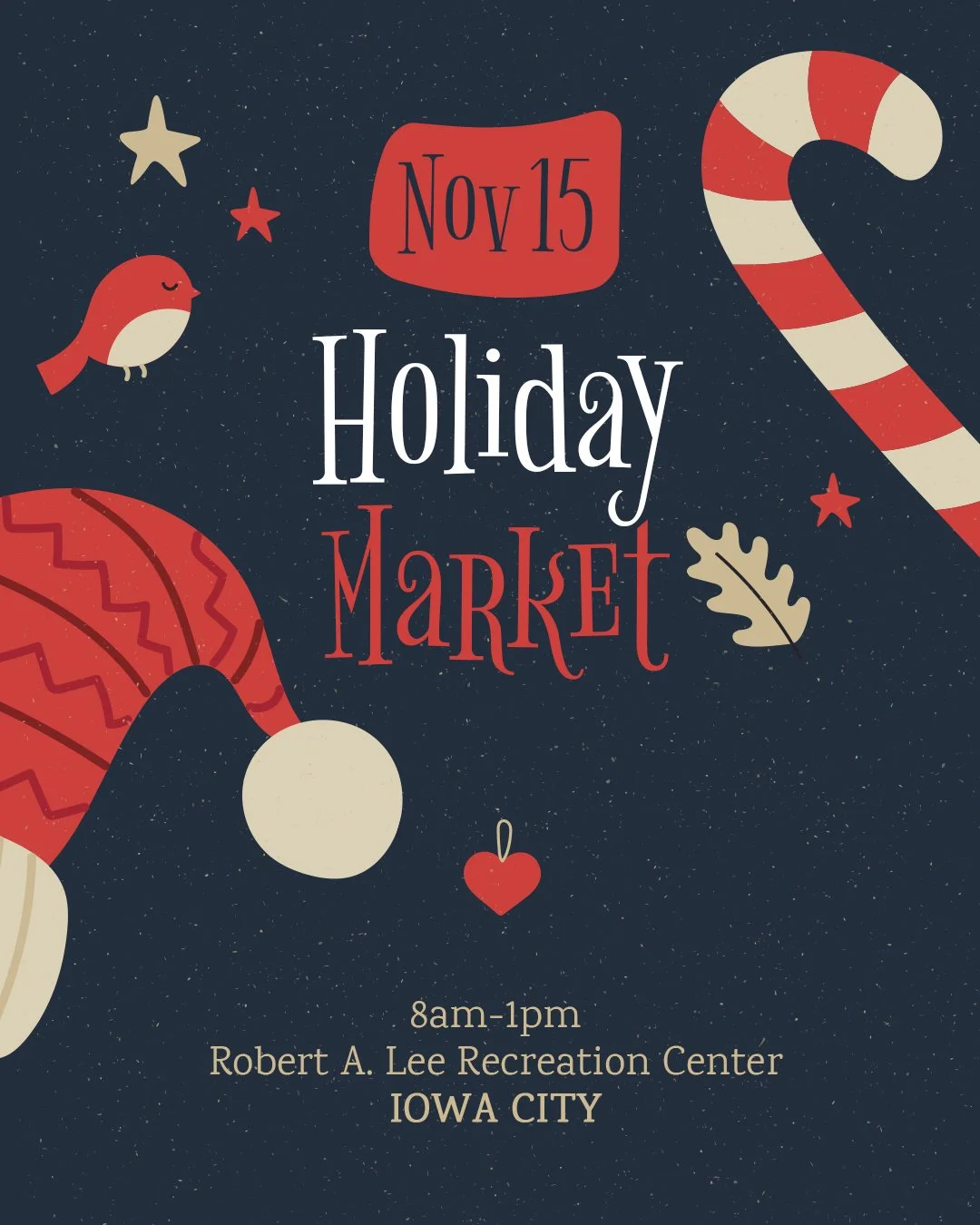 November 15 Iowa City Holiday Market — Candice Broersma