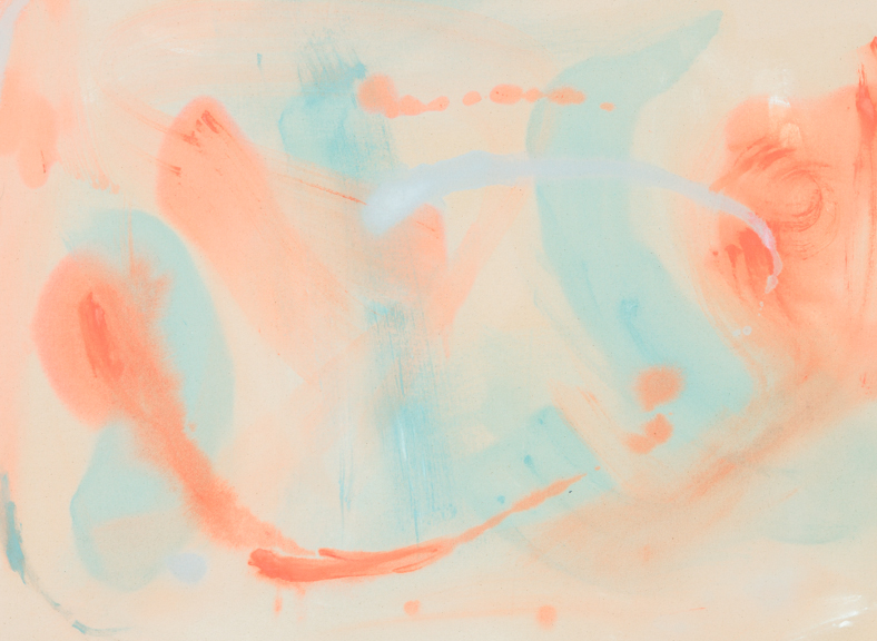 Landscape in my arms , 2014 Oil on canvas 30 x 22 inches