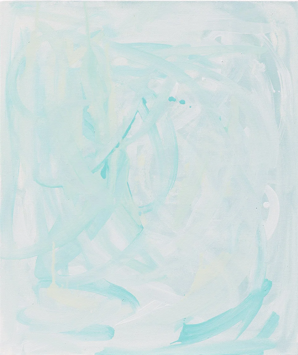 What Remains , 2017 Oil on canvas 24 x 18 inches