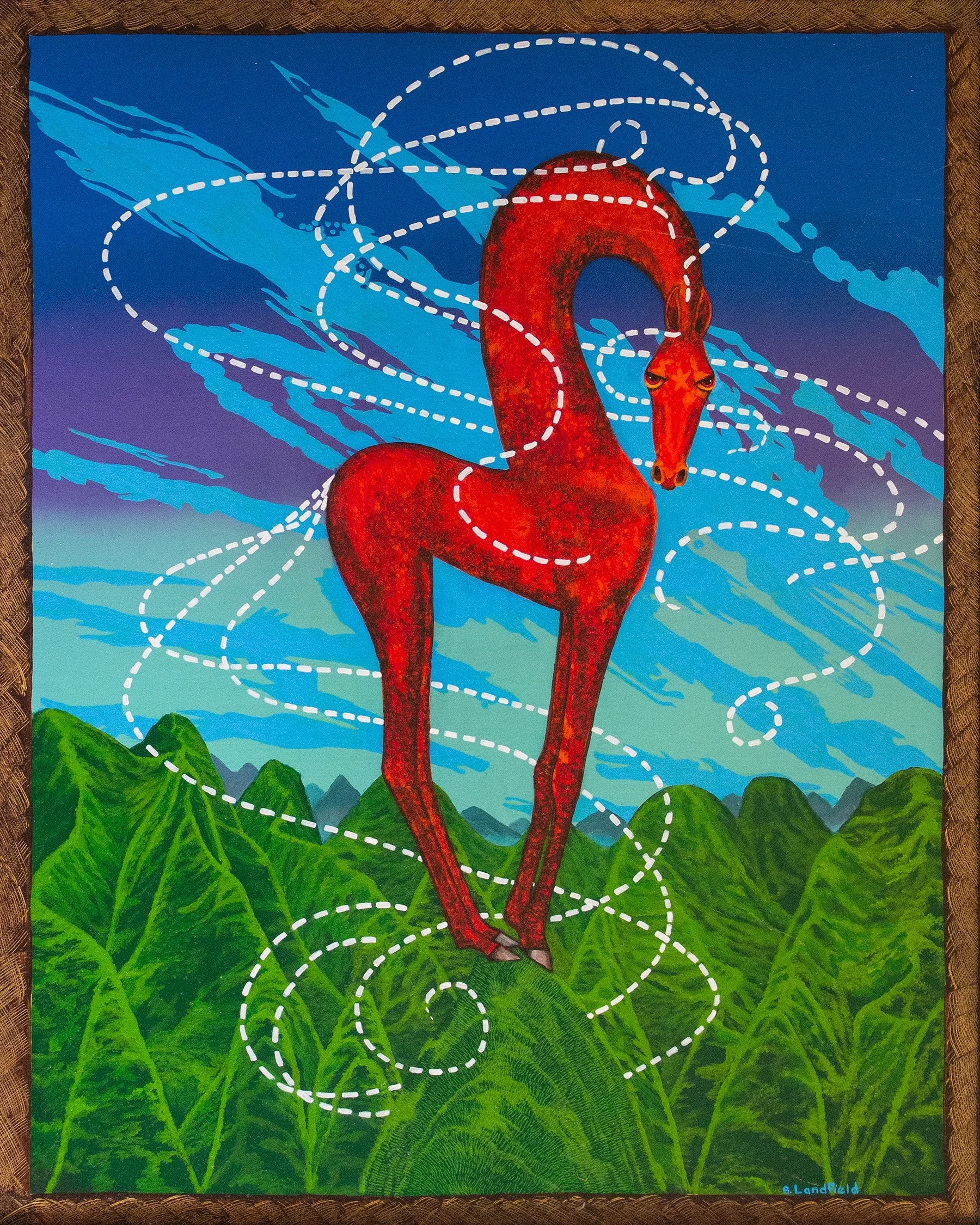 "On a Mountain"