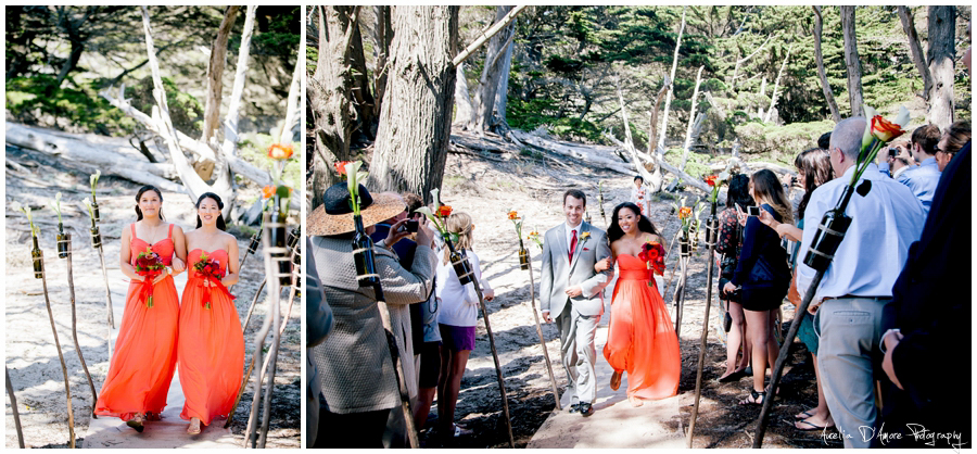 Tory & Daniel's Big Sur Wedding photographed by Aurelia D'Amore