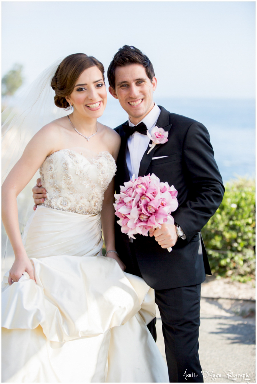 Yasaman & Sam's Newport Beach Wedding photographed by Aurelia D'
