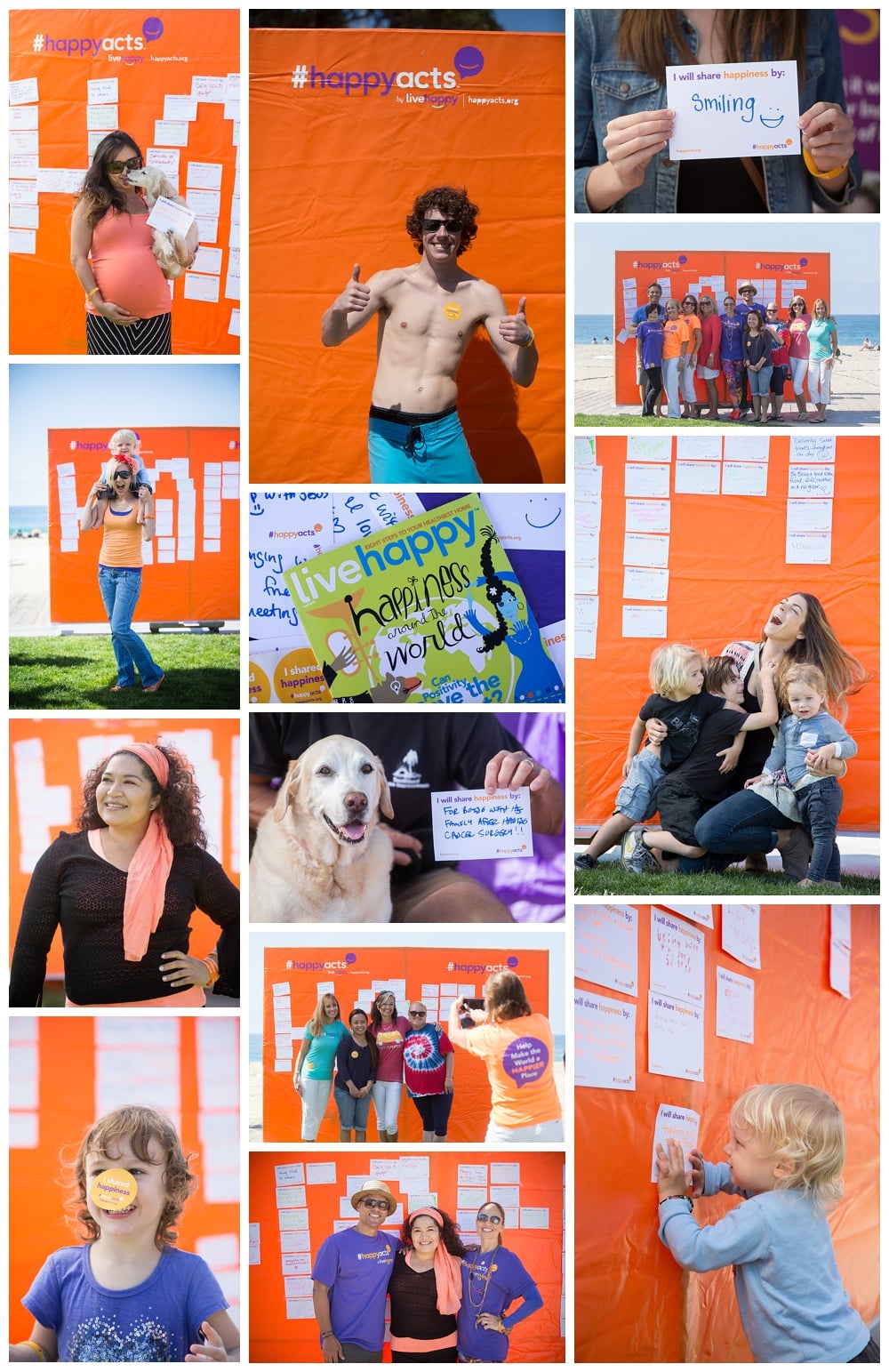 Live Happy Magazine, Happy Acts