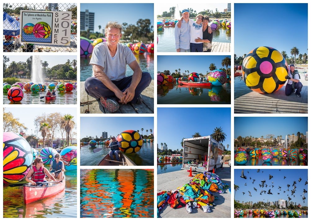 The Spheres at MacArthur Park by Aurelia D'Amore Photography