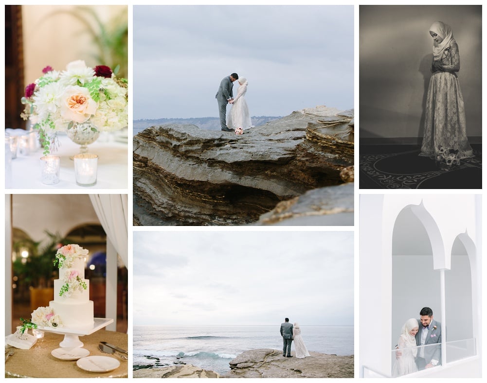 Anna & Adeel's La Jolla Wedding Photographed by Aurelia D'Amore Photography