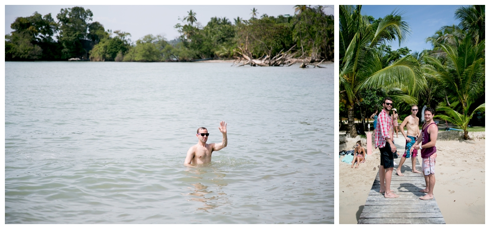 Kristen and Chris's Destination Wedding at Popa Paradise in Isla Popa, Panama