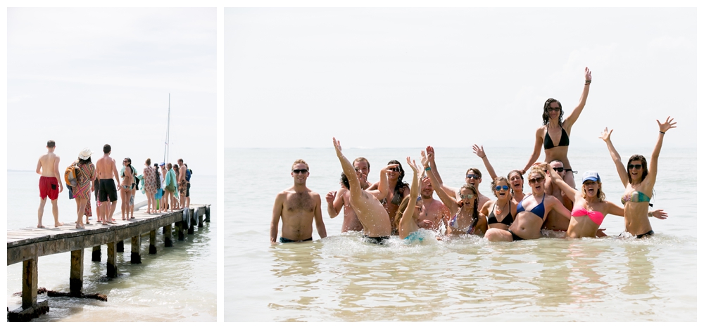 Kristen and Chris's Destination Wedding at Popa Paradise in Isla Popa, Panama