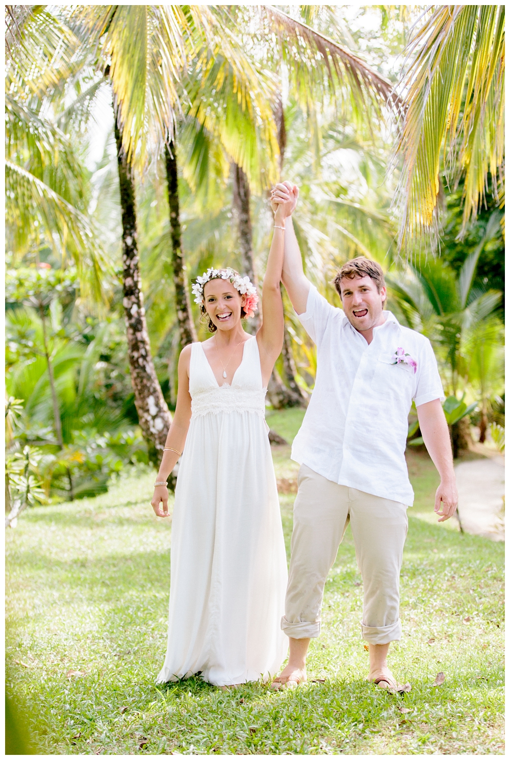Kristen and Chris's Destination Wedding at Popa Paradise in Isla Popa, Panama
